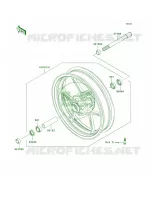 Front Hub per Kawasaki Z750  2008