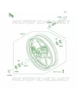Front Hub per Kawasaki Z750  2008