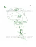 Fuel Pump per Kawasaki Z750  2008