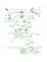 Fuel Tank per Kawasaki Z750  2008