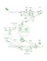 Gear Change Mechanism per Kawasaki Z750  2008