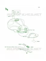 Labels per Kawasaki Z750  2008