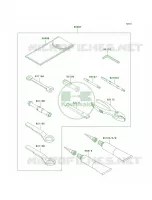 Owner's Tools per Kawasaki Z750  2008