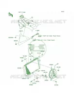 Radiator per Kawasaki Z750  2008