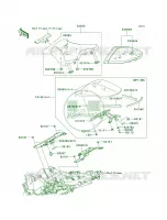 Seat per Kawasaki Z750  2008