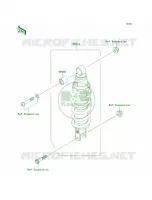 Shock Absorbers per Kawasaki Z750  2008