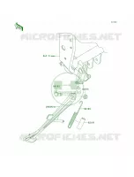 Stands per Kawasaki Z750  2008