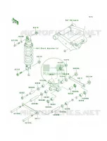Suspension per Kawasaki Z750  2008