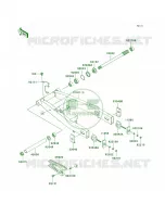 Swingarm per Kawasaki Z750  2008