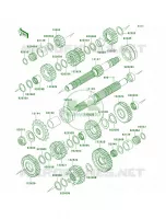 Transmission per Kawasaki Z750  2008