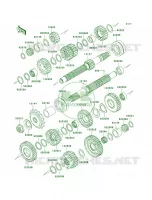 Transmission per Kawasaki Z750  2008