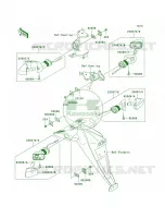 Turn Signals per Kawasaki Z750  2008