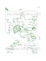 Air Cleaner per Kawasaki Z1000 2007
