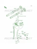 CamshaftsTensioner per Kawasaki Z1000 2007