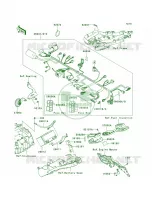 Chassis Electrical Equipment per Kawasaki Z1000 2007