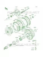 Clutch per Kawasaki Z1000 2007