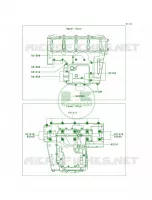 Crankcase Bolt Pattern per Kawasaki Z1000 2007