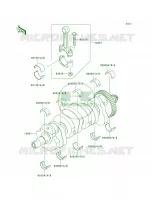 Crankshaft per Kawasaki Z1000 2007