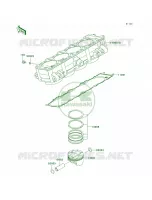 CylinderPistons per Kawasaki Z1000 2007