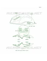 DecalsEbonyB9F per Kawasaki Z1000 2007