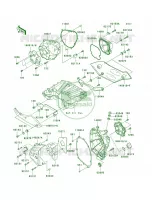 Engine Covers per Kawasaki Z1000 2007