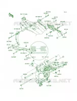 Engine Mount per Kawasaki Z1000 2007