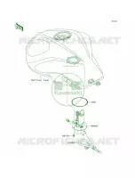 Fuel Pump per Kawasaki Z1000 2007