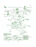 Fuel Tank per Kawasaki Z1000 2007