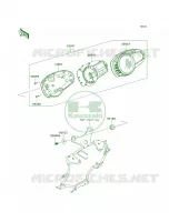 Meters per Kawasaki Z1000 2007