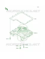 Oil Pan per Kawasaki Z1000 2007