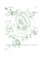 Rear WheelChain per Kawasaki Z1000 2007