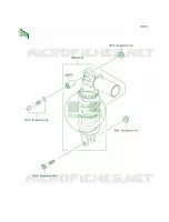 Shock AbsorbersB9F per Kawasaki Z1000 2007