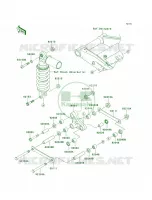 Suspension per Kawasaki Z1000 2007