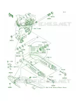 Swingarm per Kawasaki Z1000 2007