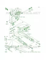 Swingarm per Kawasaki Z1000 2007