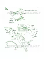 Taillights per Kawasaki Z1000 2007