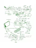 Water Pipe per Kawasaki Z1000 2007