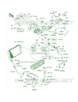 Water Pipe per Kawasaki Z1000 2007
