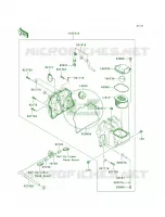 Air Cleaner per Kawasaki Z750  2007