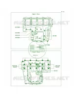 Crankcase Bolt Pattern per Kawasaki Z750  2007
