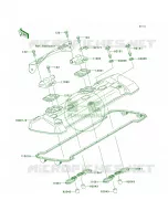 Cylinder Head Cover per Kawasaki Z750  2007