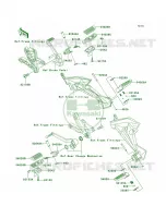 Footrests per Kawasaki Z750  2007