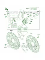 Front Brake per Kawasaki Z750  2007