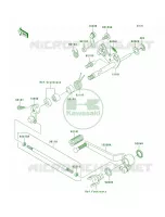 Gear Change Mechanism per Kawasaki Z750  2007
