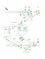 Gear Change Mechanism per Kawasaki Z750  2007