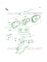 Meters per Kawasaki Z750  2007