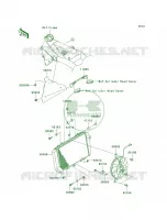 Radiator per Kawasaki Z750  2007