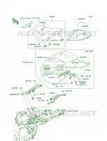 Seat per Kawasaki Z750  2007