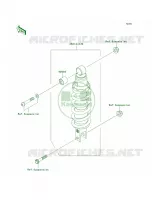 Shock Absorbers per Kawasaki Z750  2007