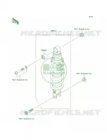 Shock Absorbers per Kawasaki Z750  2007